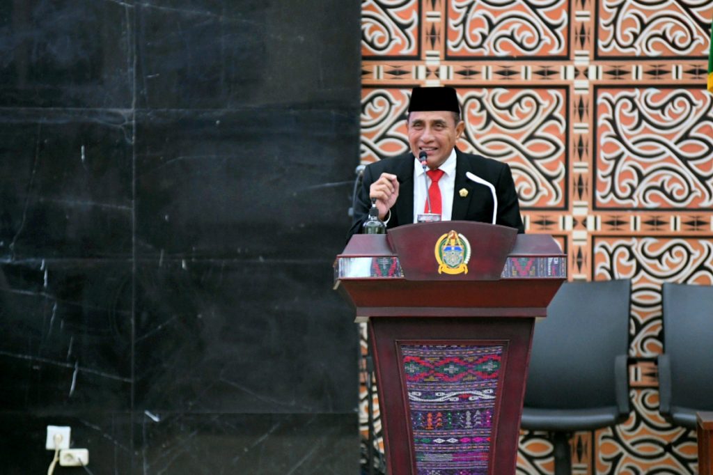 Terima Rekomendasi DPRD Tentang LKPJ Tahun 2022, Gubernur Edy Jawab Tentang Proyek Jalan dan Wisma Siosar