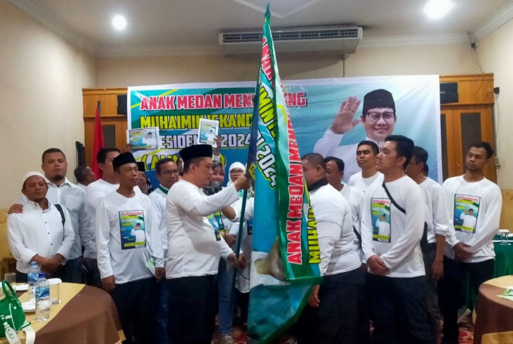 Dukung Gus Muhaimin Presiden RI 2024, Relawan AMMPERI Kota Medan di Deklarasikan