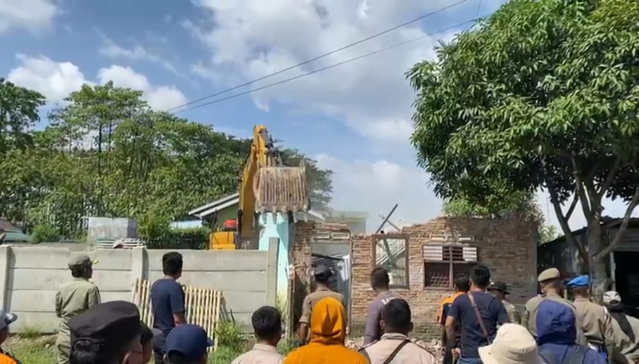 Penertiban Lahan PTPN 2 Sampali