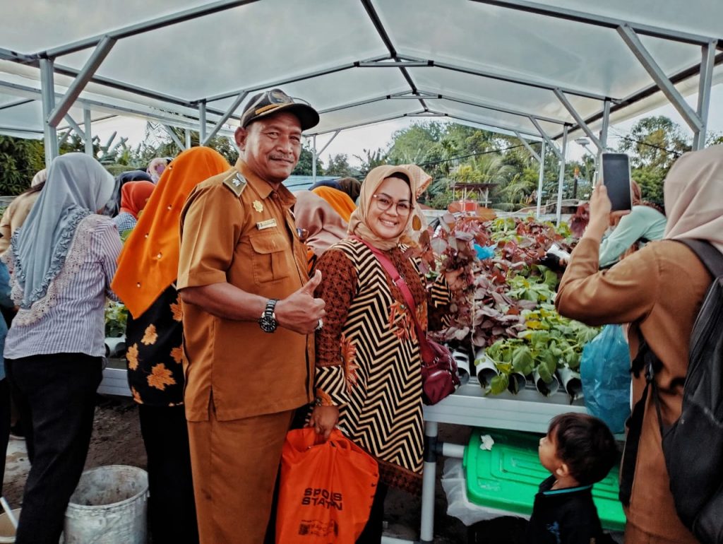 Pemdes Bakaran Batu Adakan Pelatihan Hidroponik Untuk Ketahanan Pangan