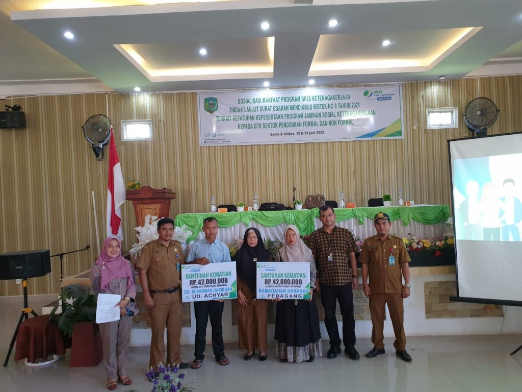 BPJS Ketenagakerjaan Padanglawas Sasar Guru Non ASN