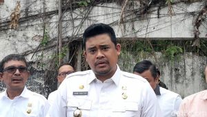 Wali Kota Medan Bobby Nasution di Warenhuis.