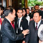 Jokowi - Prabowo tertawa bersama