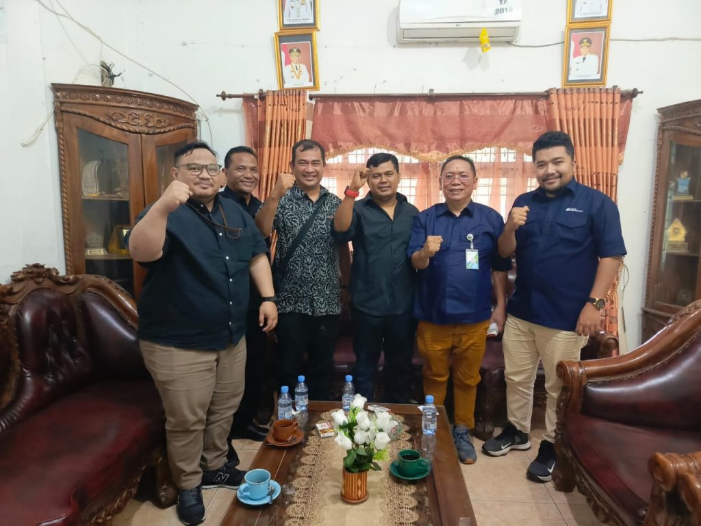 Temui Ketua DPRD Palas, BPJamsostek Minta Pembuatan Perda Perlindungan  Pekerja Mandiri di Desa