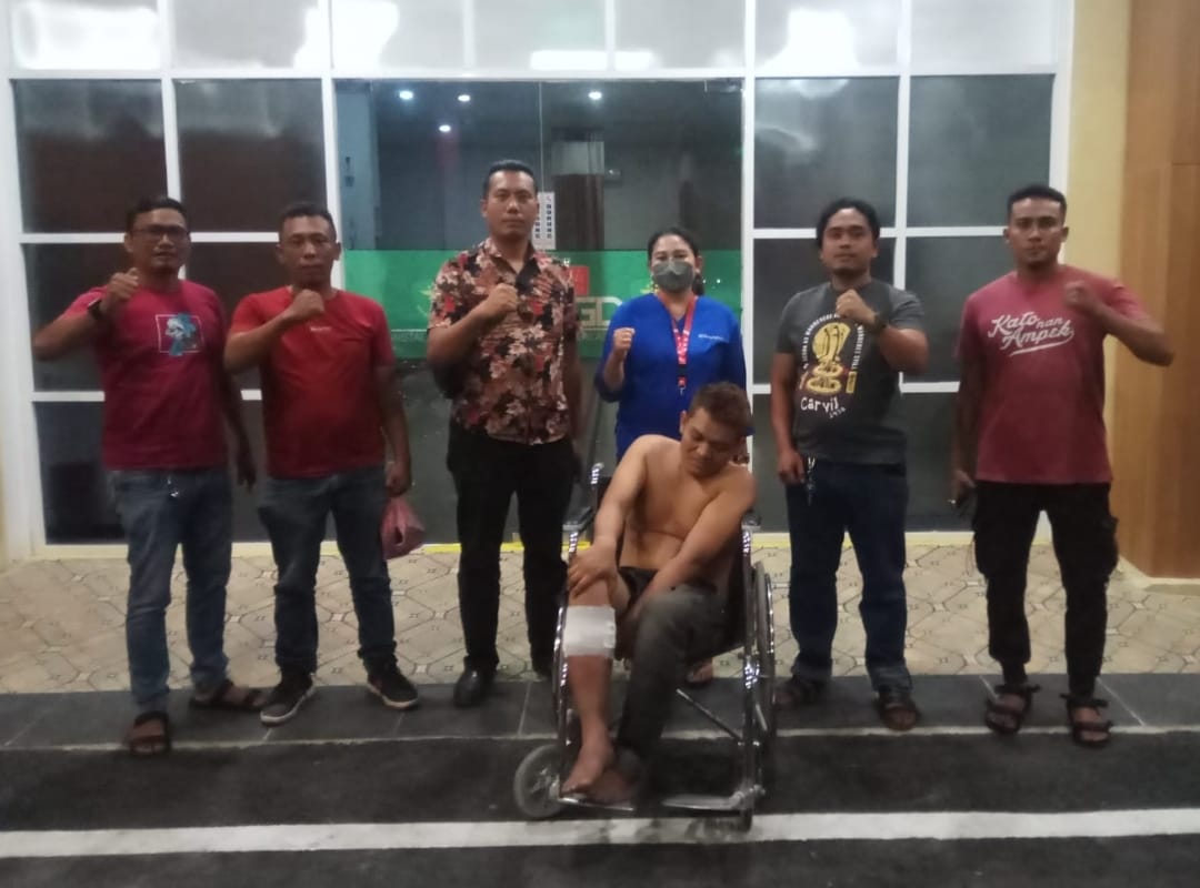 Pelaku Begal ditembak