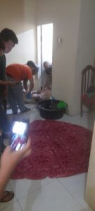Lansia ditemukan tewas di kontrakan