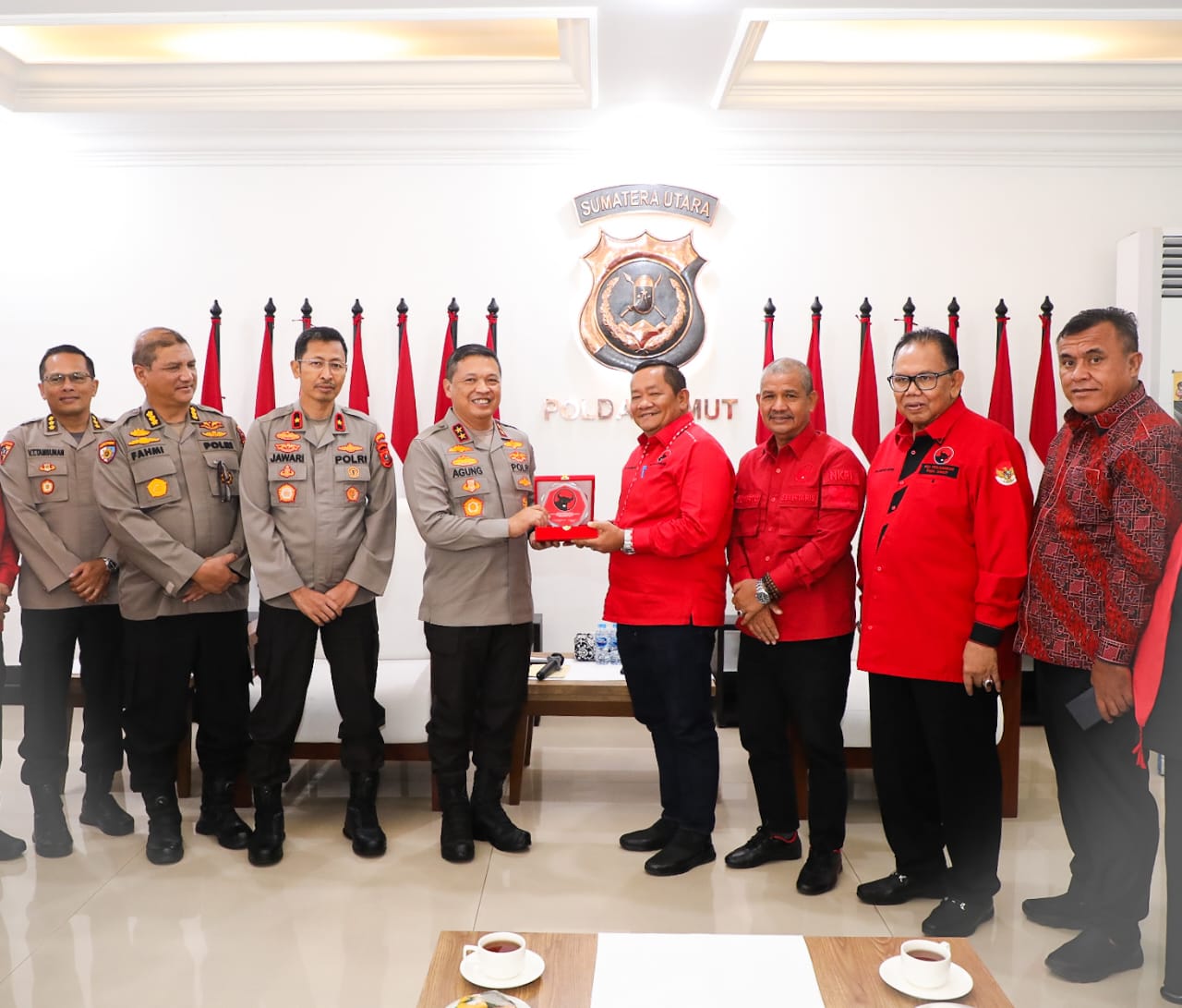 PDI Perjuangan dan Kapolda Sumut