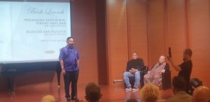 Rahudman Hadiri Peluncuran Buku Teguh Santosa Bertajuk Buldoser dari Palestina