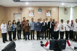 Sekdaprov Sumut Tawarkan Kerja Sama Berbagai Sektor pada Menteri dan Walikota Singapura