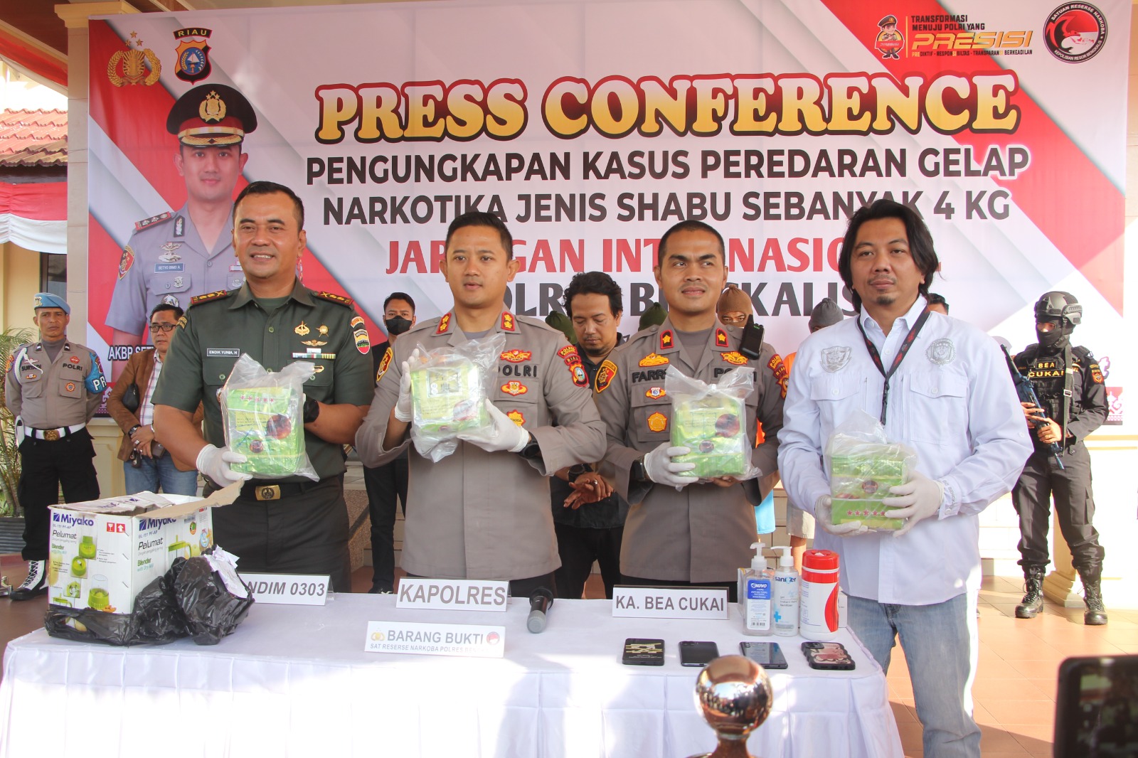 Penggagalan pengiriman Sabu