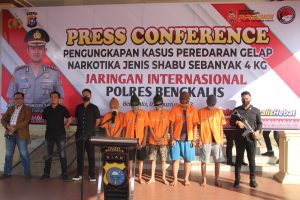 Pangdam I/BB Apresiasi Kodim 0303/Bengkalis Gagalkan Pengiriman Sabu-sabu Seberat (±) 4 Kg
