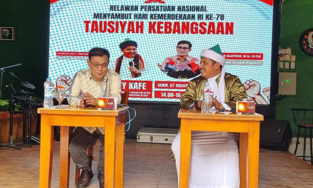 Duet dengan Budiman Sudjatmiko Beri Tausiah, Tuan Guru Batak Sebut Pentingnya Spiritualitas Memajukan Negara