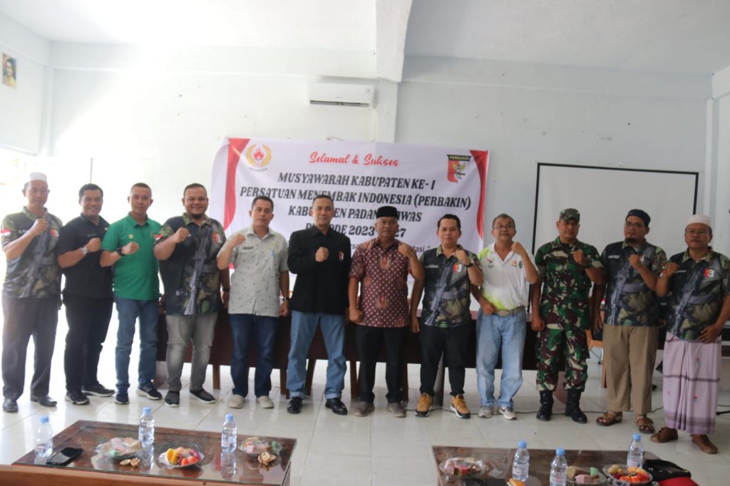 Putra Mahkota Alam Hasibuan Terpilih Ketua Perbakin Padanglawas