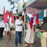 PKB Medan Bagi Bagi Bendera