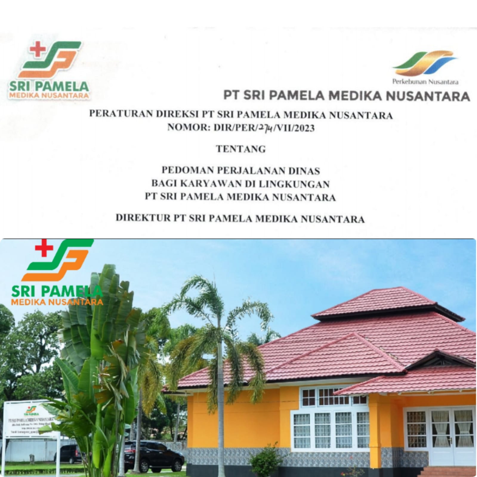 Peraturan Direksi PT SPMN