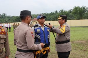 Polres Padanglawas Gelar Apel Pasukan Operasi Zebra 2023