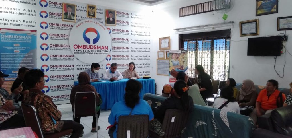 Pendistribusian Kios Pasar Delima Tidak Adil, Disperindag Batubara Diadukan Pedagang ke Ombudsman