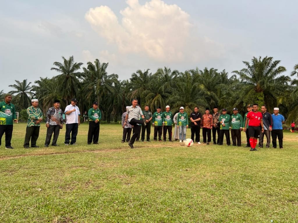 Digagas BSPPL dan HIPMI Palas, Turnamen Sepak Bola Liga Santri 2023 Resmi Dibuka