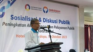 Ombudsman Gelar Sosialisasi dan Diskusi Terkait Akses Pengaduan Pelayanan Publik di Kota Binjai