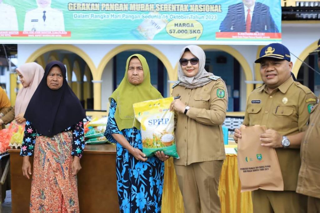 Peringati Hari Pangan Sedunia, Pemkab Madina Gelar Gerak Pangan Murah