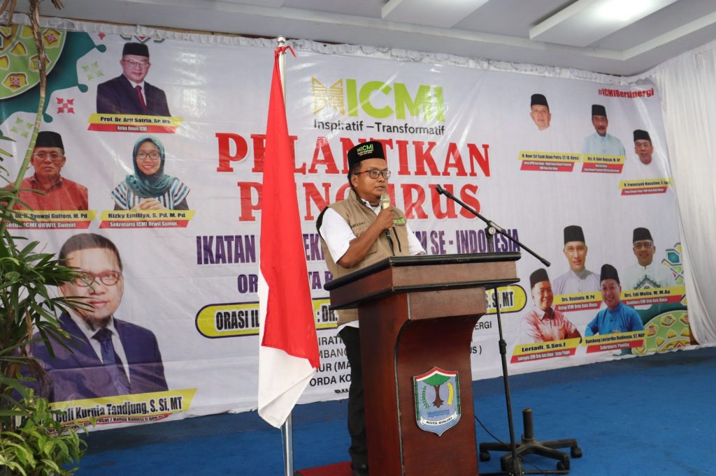 ICMI Orda Kota Binjai Dilantik, ADK : ICMI Bersinergi Untuk Kemaslahatan