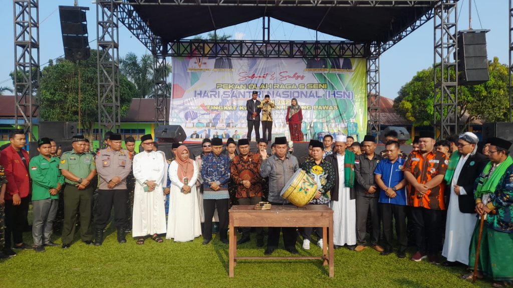 Kakan Kemenag Palas Buka Pekan Olahraga dan Seni HSN 2023