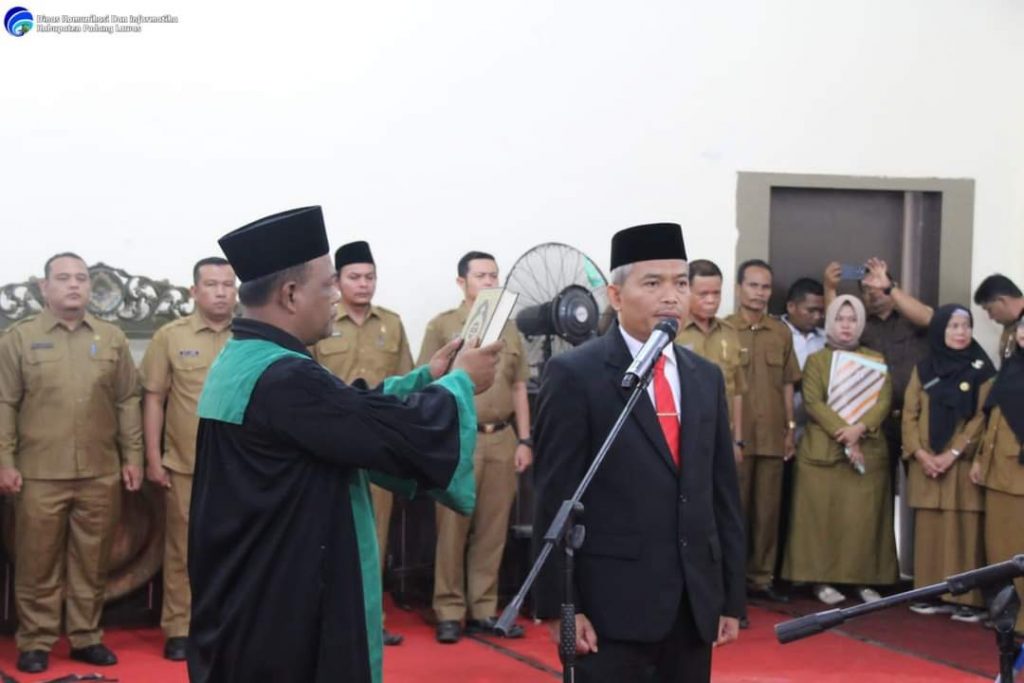 Arpan Nasution Kembali Dikukuhkan Sebagai Sekda Padanglawas