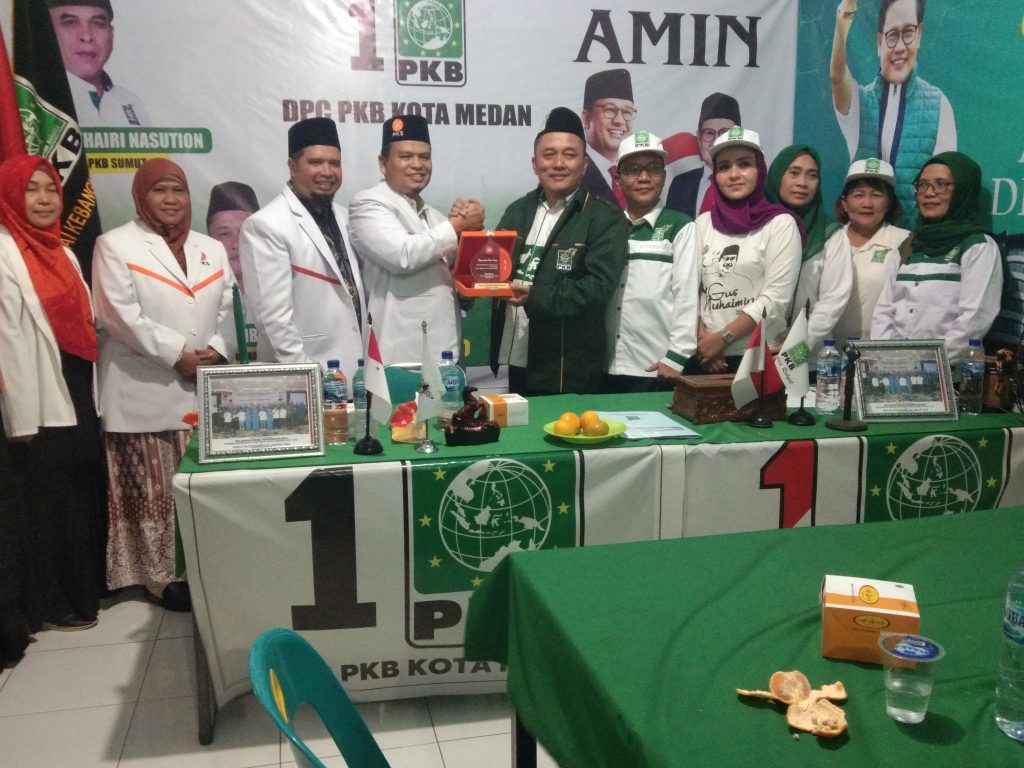 Menangkan AMIN di Medan, PKB dan PKS Kota Medan Koordinasi