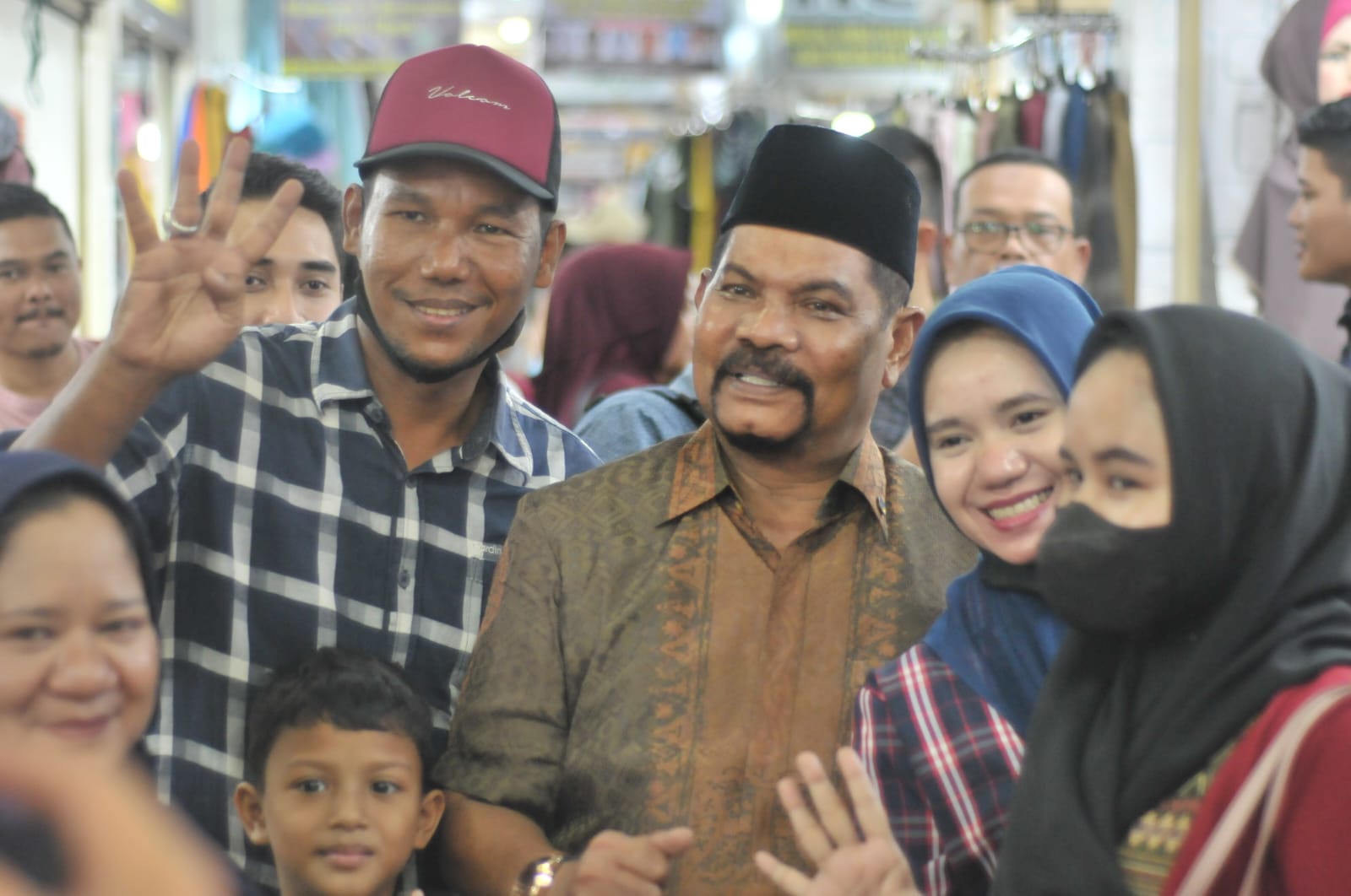 Rahudman Kunjungi Pusat Pasar