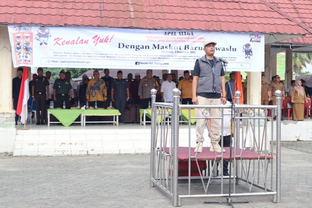 Bawaslu Palas Gelar Apel Siaga dan Pengawasan Tahapan Kampanye