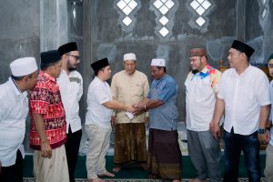 Putra Mahkota Alam Bantu Pembangunan Masjid di Desa Gunung Manaon