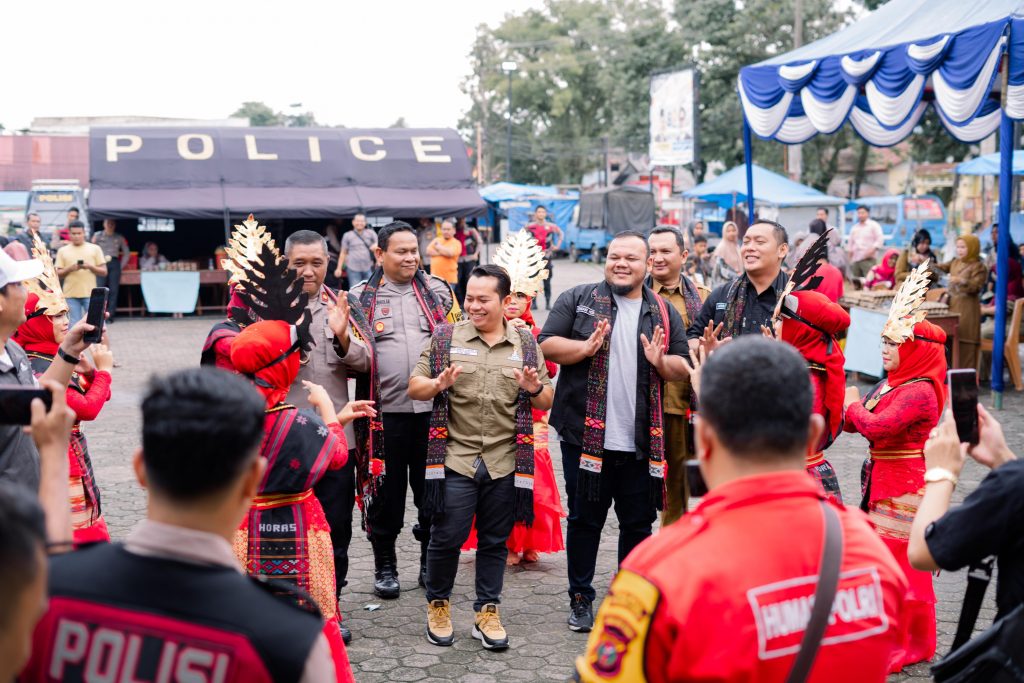 HIPMI Ikut Andil dalam Pasar Murah Presisi Pokres Palas