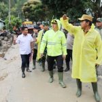 Tinjau Lokasi Banjir Bandang