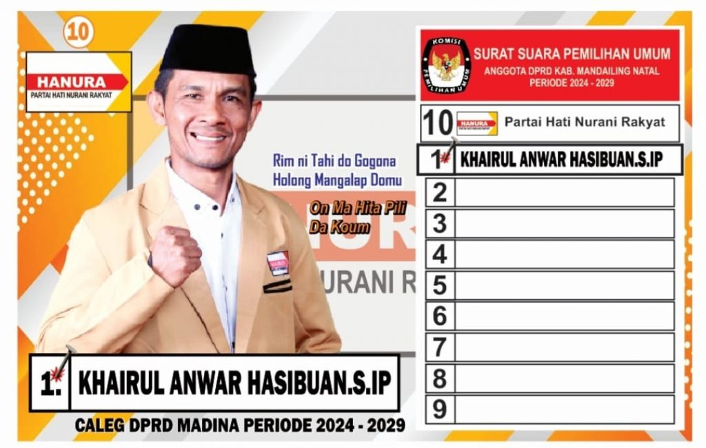 Caleg Khairul Anwar Hasibuan akan Perjuangkan Nasib Petani di Madina