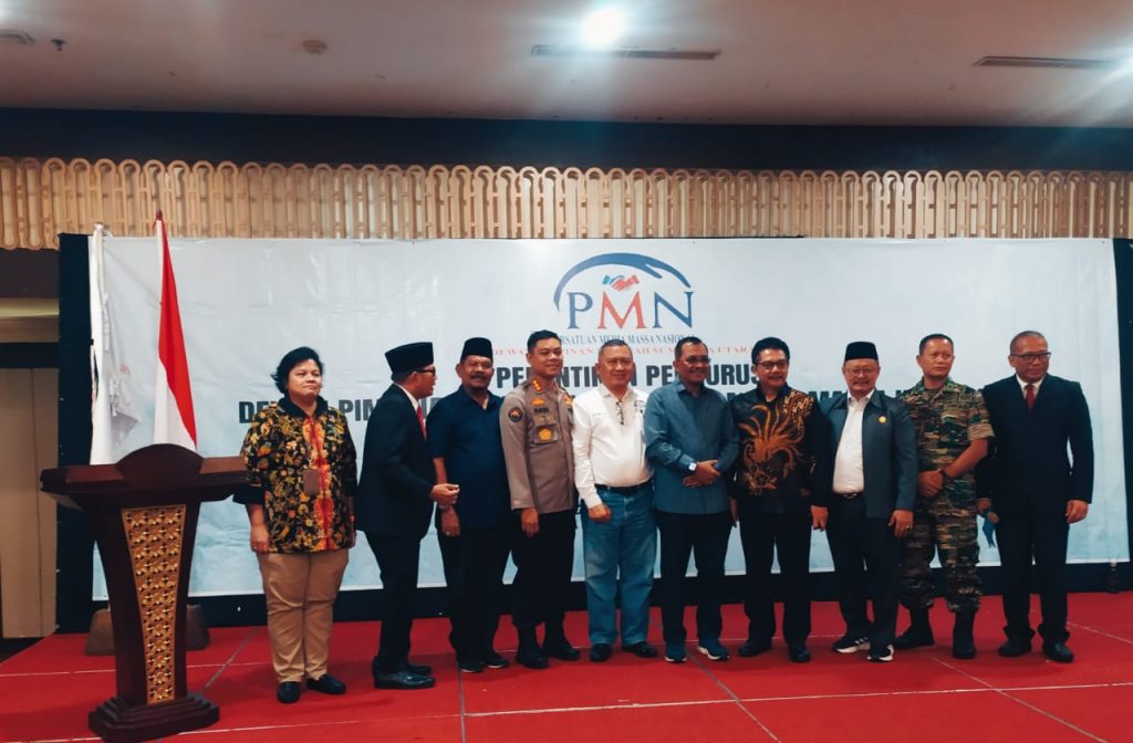Hadiri Pelantikan PMN Sumut, Rahudman Harahap dapat Dukungan dari 150 Pemilik Media