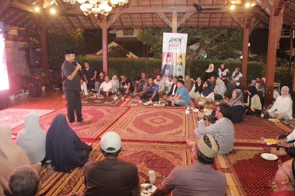 Nobar Debat Capres, Rahudman: Arus Perubahan tak Terbendung, Jangan Ada Yang ‘Lari Malam’