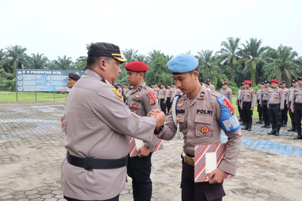 Polres Palas Persiapkan 200 Personil Untuk Pengamanan 801 TPS 