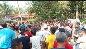 Warga Demo Perusahaan Perkebunan