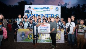 Turnamen PMA Cup 2024 Sukses, Tim Saliha FC Raih Juara 1