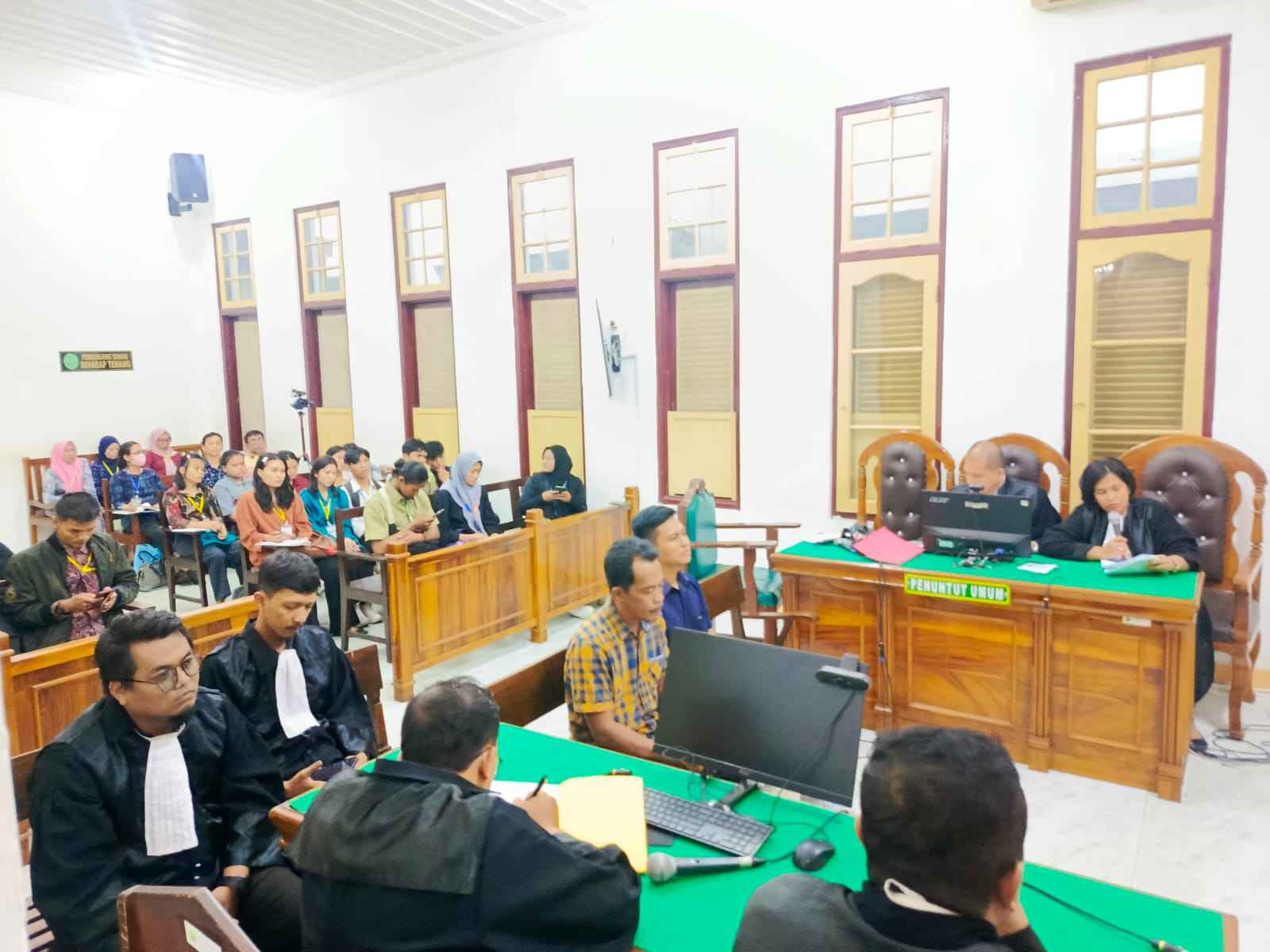 PPK Medan Timur Jalani Sidang Tuntutan di PN Medan