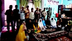 Kades Lumban Dolok Adakan Tahlilan Sekaligus Doa Bersama Jamaah Calon Haji