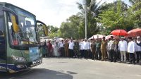 Bupati Madina Jafar Sukhairi Lepas 351 Calhaj Asal Madina