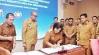 Pemkab Karo, Dairi dan Langkat Tandatangani Kesepakatan Kerjasama Antardaerah