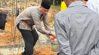 Bacalon Bupati Palas Achmad Fauzan Letakkan Batu Pertama Pembangunan Masjid Al Ikhlas Ulu Gajah