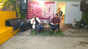 Serap Aspirasi dan Ide-Ide Segar, Rahudman Harahap Ngopi Bareng dan Berdiskusi dengan Anak Muda