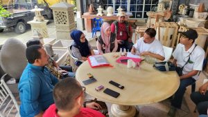 Petugas Pantarlih Lakukan Coklit ke Rumah Rahudman Harahap