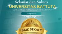 Universitas Batutta Raih Akreditasi ‘Baik Sekali’ dari BAN-PT
