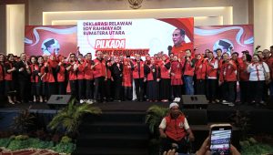 Relawan Edy Rahmayadi Deklarasikan, Menangkan “Ayah” di Pilgub Sumut
