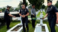 Peringati Hari Pengayoman, Rutan Kelas I Medan Ikuti Upacara Tabur Bunga dan Ziarah di Taman Makam Pahlawan