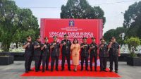 Peringati Hari Pengayoman ke-79, Kalapas Kelas IIA Binjai Ikuti Upacara Tabur Bunga di Taman Makam Pahlawan